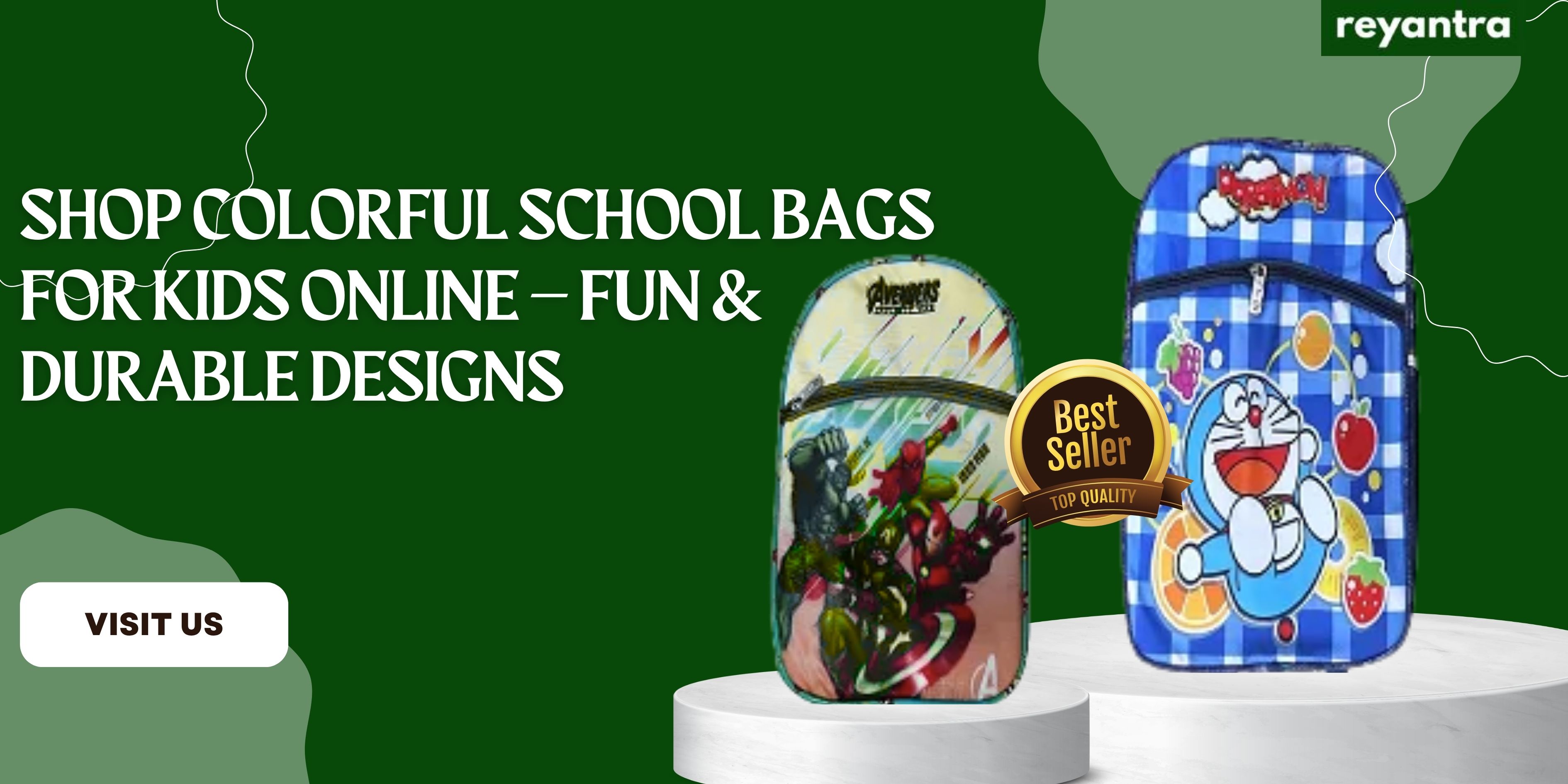 Why Are Character-Themed School Bags for Kids Online Like Avengers and Doraemon So Popular?