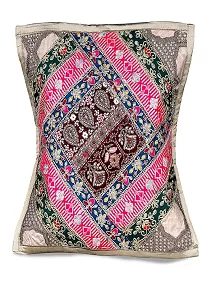 PALAK SAXENA Gujrati Style Decorative Multi Color Cushion Covers Single-Sided