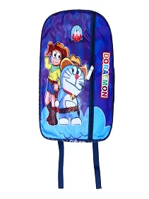 PALAK SAXENA Doraemon Printed School Bag for Kids - Ideal for Nursery to Class II (Dark Blue, Cartoon)