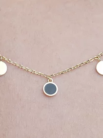 Mini Coin Pendant Chain