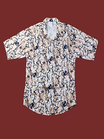 Men’s Multicoloured Casual Shirt – Trendy Everyday Style