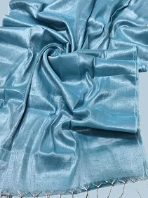 Tissue Cotton Saree – Elegant Comfort with Blouse Piece