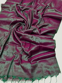 Tissue Cotton Saree – Elegant Comfort with Blouse Piece