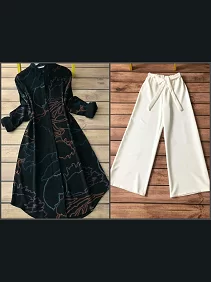 Women's Co-ord Set / Kurti and Palazzo Set / Casual & Festive Wear