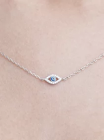 Evil Eye Pendant Chain