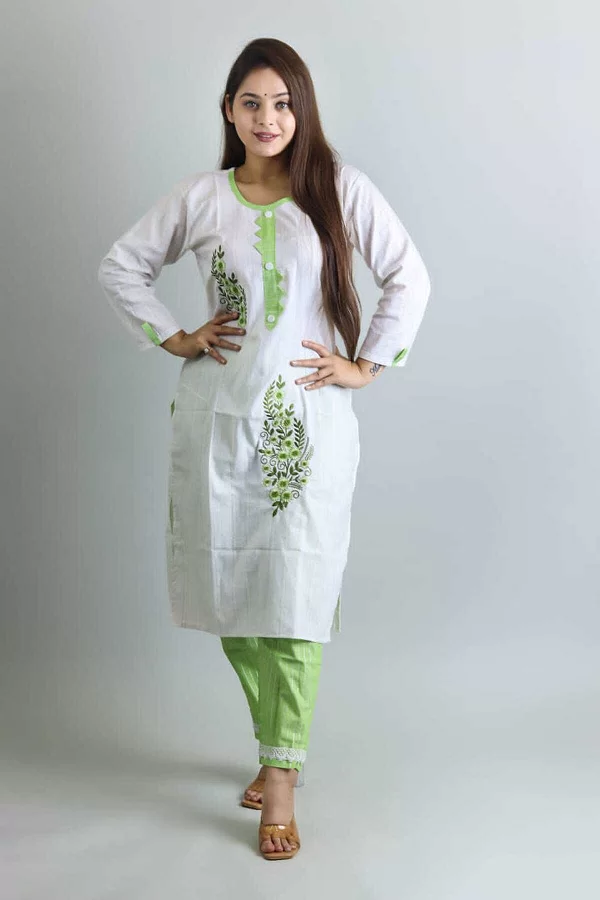 Cotton blend fabric Kurti