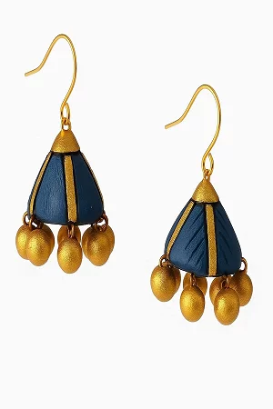 Terracotta handmade jhumka