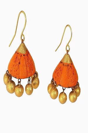 Terracotta handmade jhumka