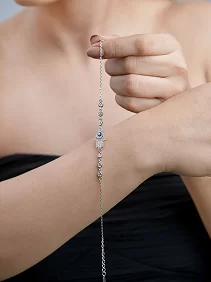 Evil Eye Hamsa Bracelet