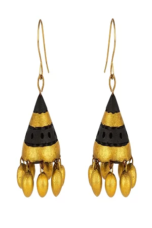 Terracotta handmade jhumka