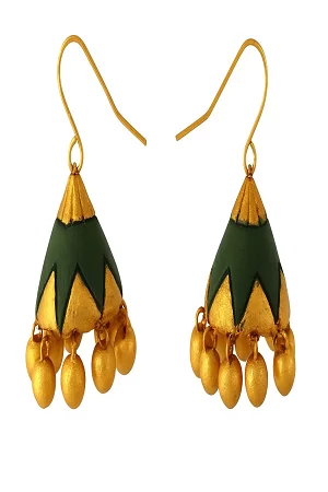 Terracotta handmade jhumka