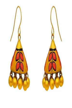 Terracotta handmade jhumka