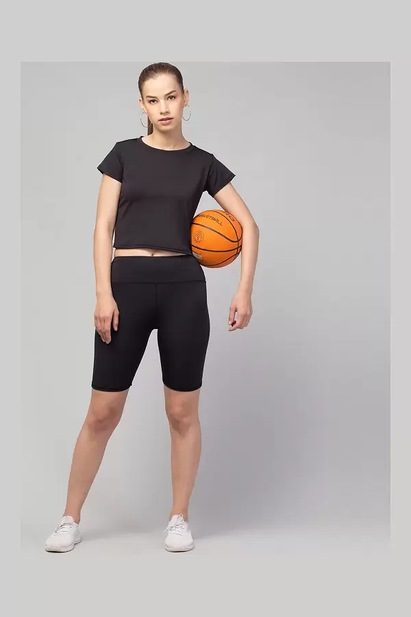 WUGO::Latest Fancy Women Shorts/Gym Shorts/Solid Yoga Shorts/Cycling Shorts For Women's & Girls