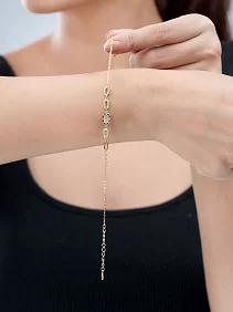 Rectangle Roman Numerals Bracelet