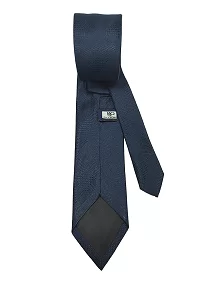 Rare Combee Men's Navy, Luxurious Premium Silk Necktie with Pocket Square for Business