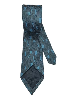 Ultra-Premium Grey Silk Necktie for Men Matching Cufflinks with a Pocket Square 