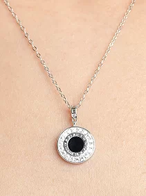 Roman Numeral Pendant Chain