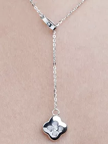 Clover Drop Pendant Chain
