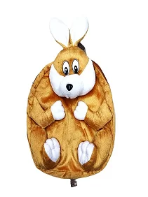 PALAK SAXENA Bunny Bag for Kids School Bag – Cute Lightweight Backpack (Light Brown)
