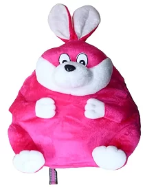 PALAK SAXENA Bunny Bag for Kids School Bag – Cute Lightweight Backpack (Dark Pink)
