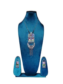 Timeless Beauty Traditional Oxidized Necklace Set – Stylish Ethnic jewellery for Women(classic)