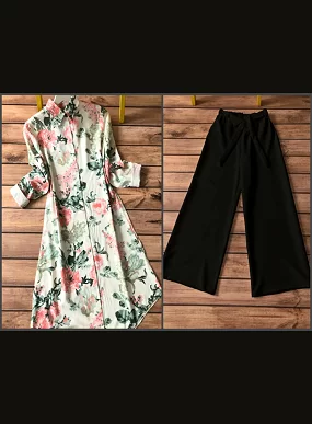 Women's Co-ord Set / Kurti and Palazzo Set / Casual & Festive Wear