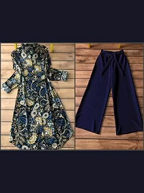 Women's Co-ord Set / Kurti and Palazzo Set / Casual & Festive Wear