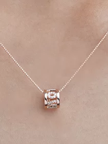 I Love You Roll Pendant Chain