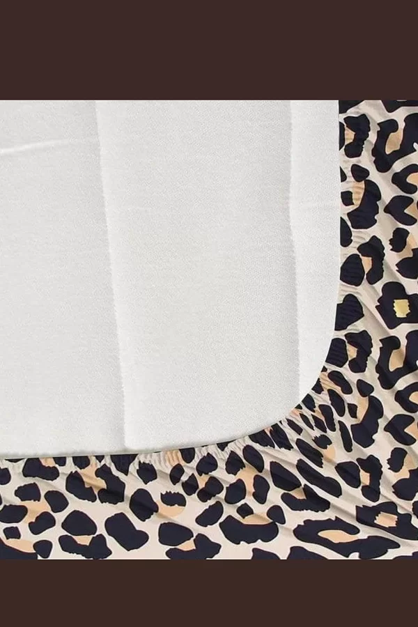 Aavya Queen Size Bedsheet | Abstract Print | Soft Microfibre Fabric | Multi-Color | Premium Bedding Set