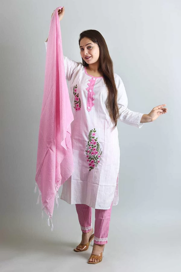 Cotton blend fabric Kurti