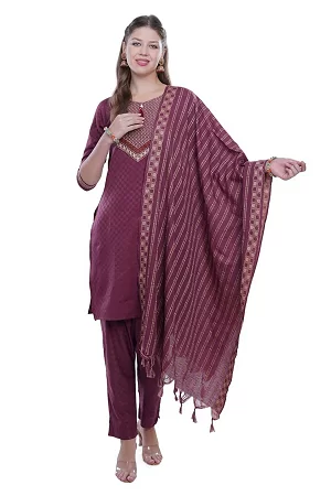 Cotton blend fabric Kurti