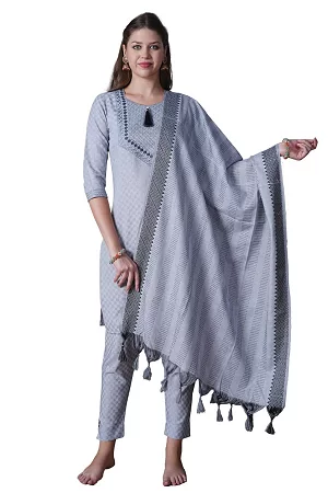 Cotton blend fabric Kurti