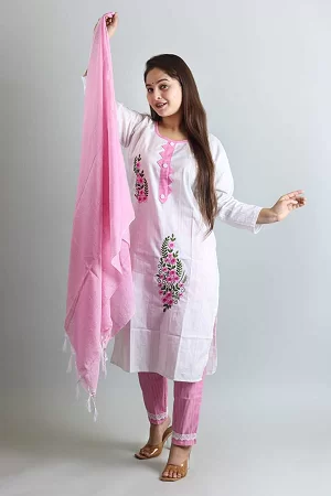Cotton blend fabric Kurti