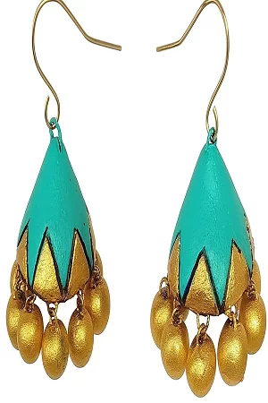 Terracotta handmade jhumka