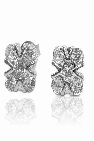 DEAANA 925 STERLING SILVER EARRINGS ZSTP018