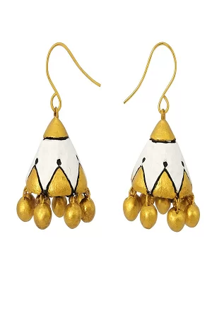 Terracotta jhumka