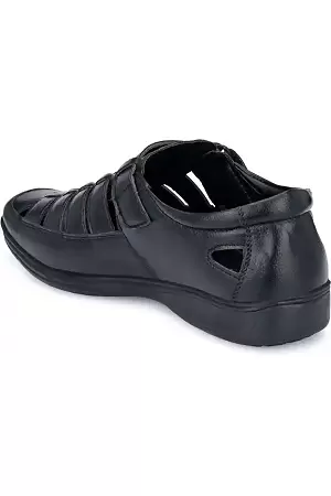 WUGO::Latest Fabulous Men Sandals|Roman Sandals/Outdoor Sandal For Men's & Boys-102-Sandal-BLK