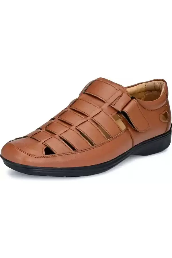 WUGO::Latest Fabulous Men Sandals|Roman Sandals/Outdoor Sandal For Men's & Boys-104-Sandal-TAN