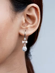 Water Drop Dangle Earrings