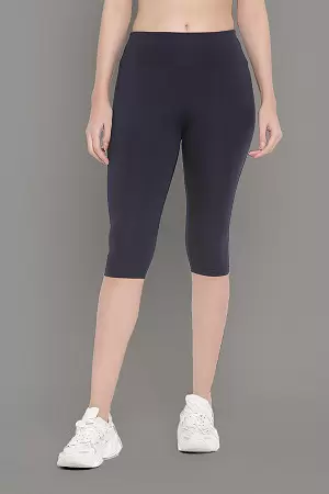 WUGO::Latest Trendy High GSM Women Active Wear/Gym-Yoga Capri/Sport Capri for Women's & Girls