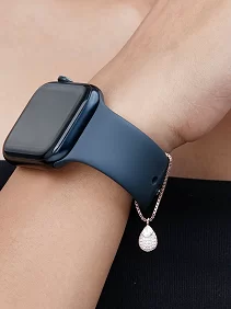 Water Drop Watch Charm
