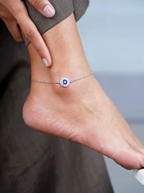 Shielding Eye Single Anklet