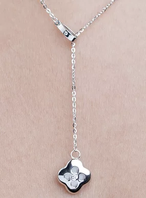 Clover Drop Pendant Chain