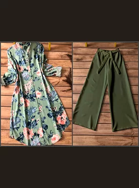 Women's Co-ord Set / Kurti and Plazzo Set / Casual & Festive Wear