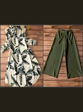 Women's Co-ord Set / Kurti and Plazzo Set / Casual & Festive Wear
