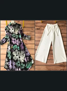 Women's Co-ord Set / Kurti and Plazzo Set / Casual & Festive Wear