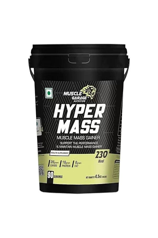 Muscle Garage Hyper Mass Gainer | High Protein Lean Weight Gainer for ...